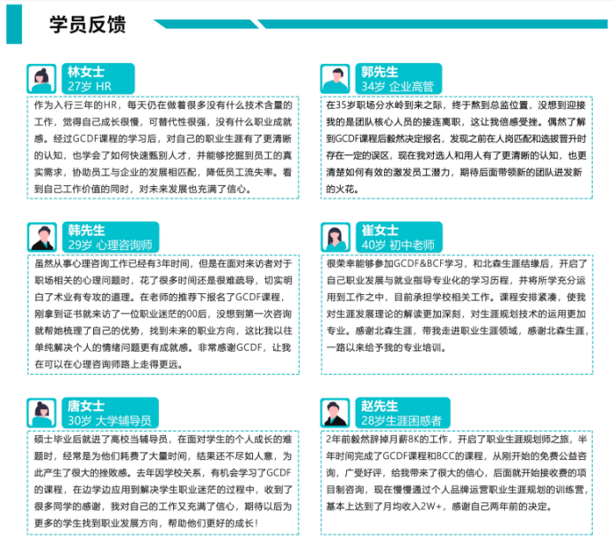 初高中班主任升学指导资质提升,职业规划师认证考试详解(图3) 初高中班主任升学指导资质提升,职业规划师认证考试详解(图3)