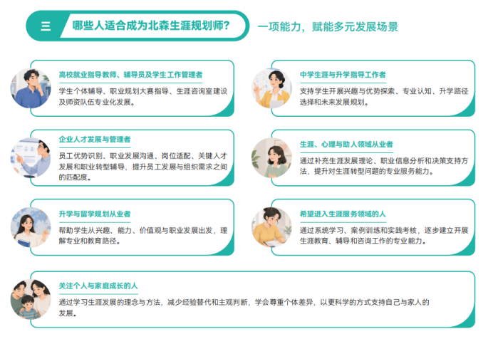 初高中班主任不会教学职业规划知识,学习职业规划师知识有用吗?怎么考?(图1) 初高中班主任不会教学职业规划知识,学习职业规划师知识有用吗?怎么考?(图1)