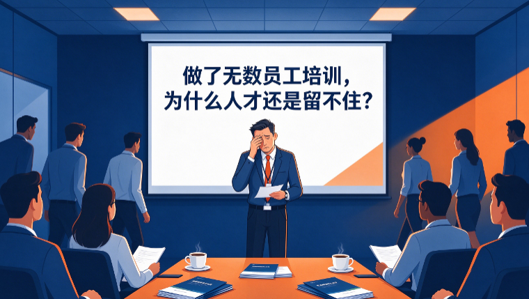 做了无数员工培训，为什么人才还是留不住？(图1)